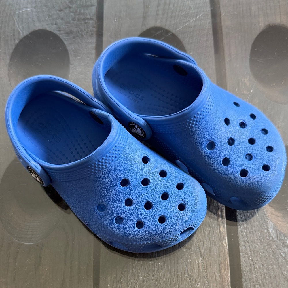 Kids Blue Crocs